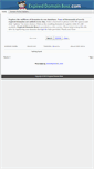 Mobile Screenshot of expireddomainboss.com